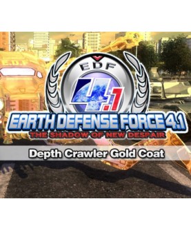 EARTH DEFENSE FORCE 4.1 - Depth Crawler Gold Coat DLC Steam Key GLOBAL